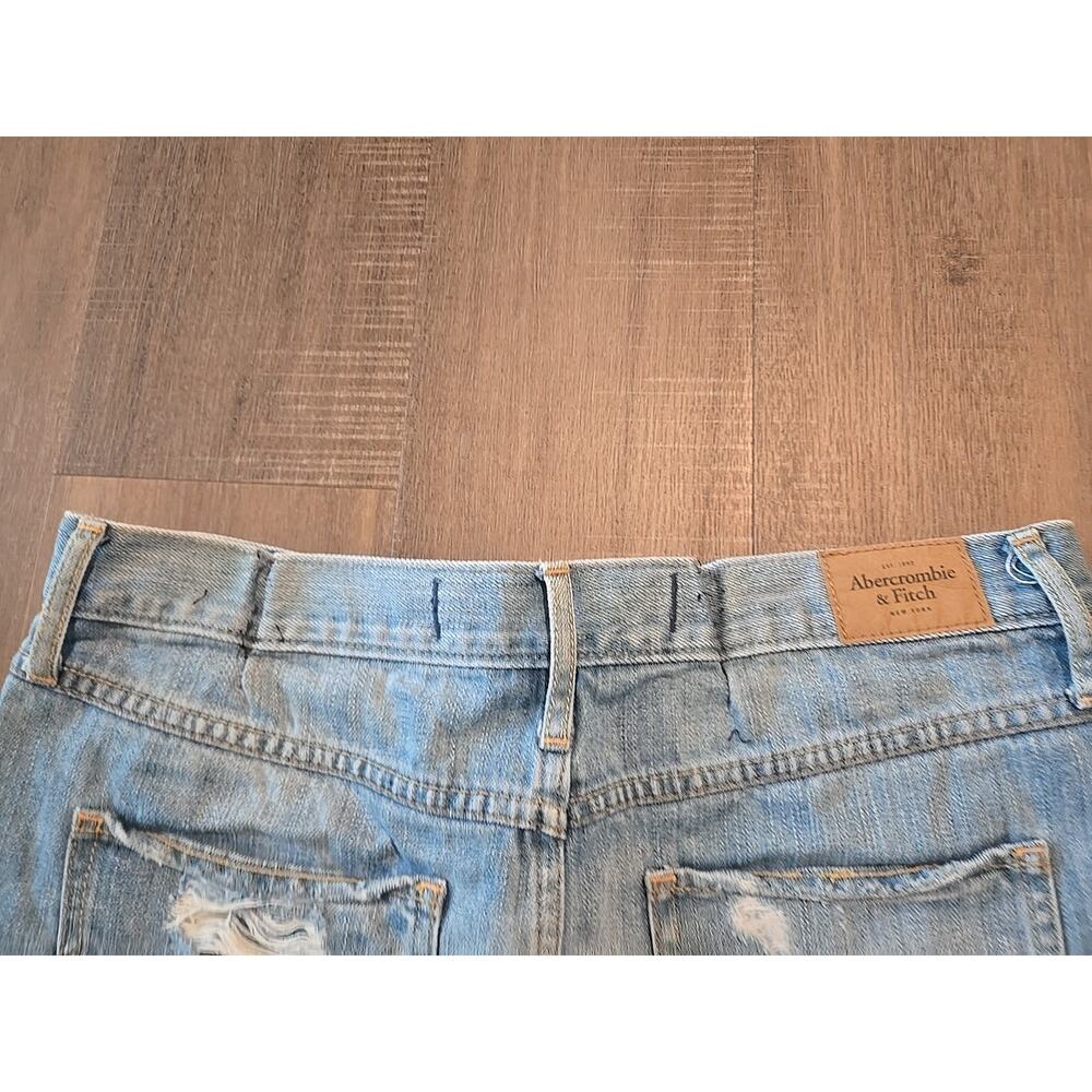 Abercrombie & Fitch Jeans Cut Off Sz 29 8 - Picture 7 of 12
